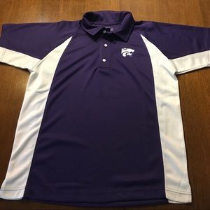 Kansas State Short Sleeve Polo